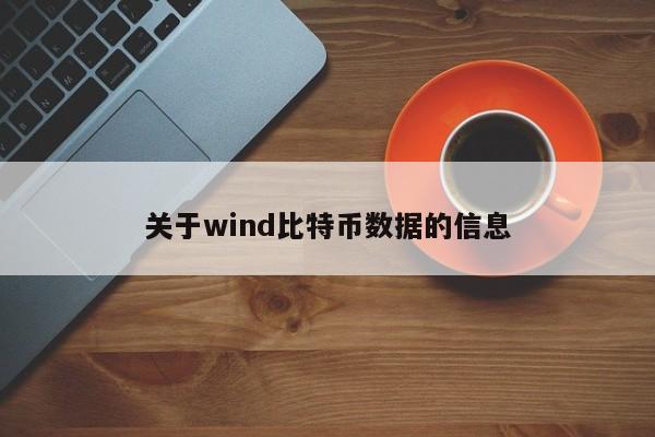 关于wind比特币数据的信息